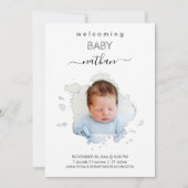 *~* AR21 Artsy Photo BOY Girl Faire-part (Devant)