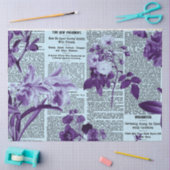 ** AR23 Bloemen  Victoriaans ontkoppeling  Tissuepapier (Craft)