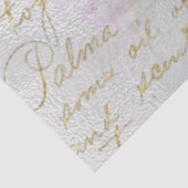 ** AR23 Floral Old Handwriting  ontkoppeling Tissuepapier (Detail)