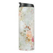 *~* AR26 Romantische Classic Rustic Flowers Thermosbeker (Geroteerd rechts)