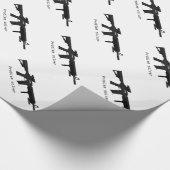 AR-15 (AOM-ontwerp) Cadeaupapier (Hoek)