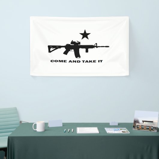AR 15, kom en neem het college Dorm Spandoek (Beurs)
