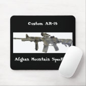 AR-15 Rifle Mousepad Muismat (Met muis)