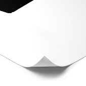 AR-15 Rifle Silhouette Poster (Hoek)