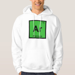 Ar - Argonauten Grieks scheikunde periodiek systee Hoodie