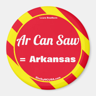 Ar kan rode/gele magneet zagen