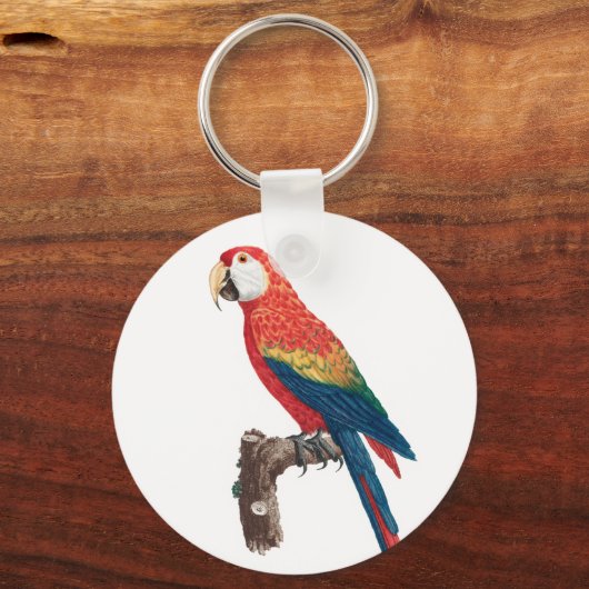 Ara Canga Parrot Sleutelhanger (Voorkant)