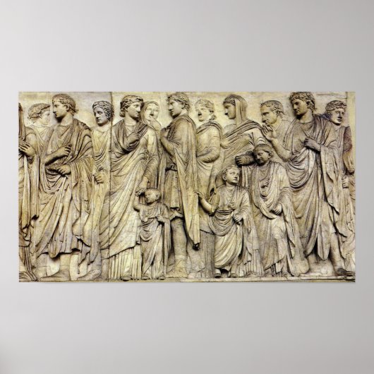 Ara Pacis Frieze Poster (Voorkant)