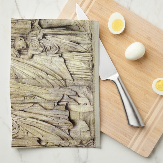 Ara Pacis Frieze Theedoek (Quarter Fold)