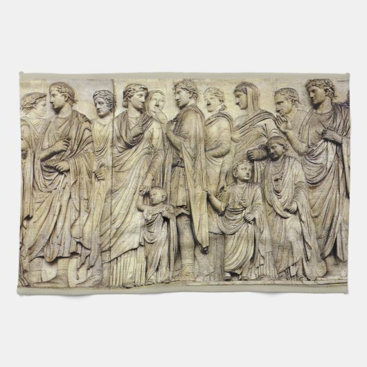 Ara Pacis Frieze Theedoek (Horizontaal)