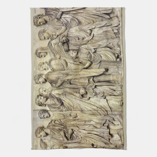 Ara Pacis Frieze Theedoek (Verticaal)