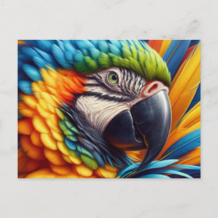 Ara Papegaai Vogel Liefhebber Briefkaart