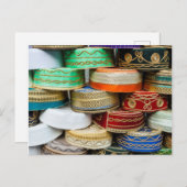 Arab Caps At Market Briefkaart (Voorkant / Achterkant)
