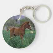 Arab Foal Standing Sleutelhanger (Achterkant)