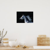 Arab Horse Headshot 2 Poster (Keuken)