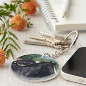 Arab Horse Scratching Sleutelhanger (Voorkant Rechts)