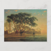 Arab Oasis, 1853 Briefkaart (Voorkant)