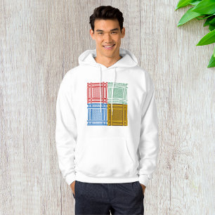 Arab Shemagh Sjaals Mannen Hoodie