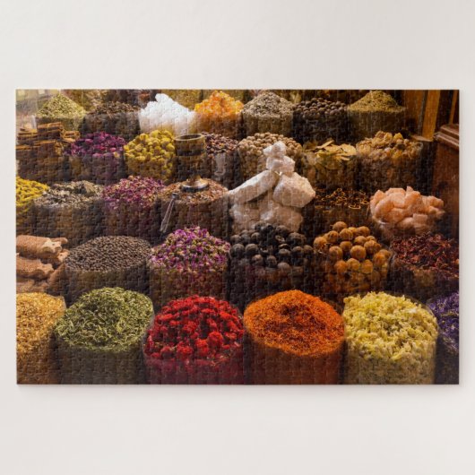 Arab Spice Market Stall Jigsaw Puzzle 1014 pc. (Horizontal)