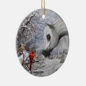 Arabe et ornement de cardinaux (Droite)