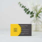 Arabe Professionnel Et Carte de visite Anglais (Debout devant)