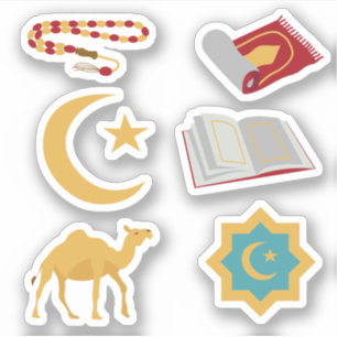 Arabe Ramadan Aïd musulman Fête Stickers islamique