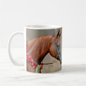 Arabe Show Horse Café Mug (Gauche)
