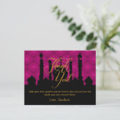 Arabe Thème Merci Cartes (Debout devant)