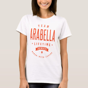 Arabella Persoonlijke naam Birthday Gift T-shirt