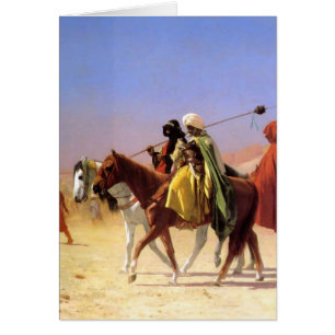 Arabes traversant le désert par Jean-Léon Gerome