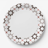 Arabesk patroonpapier bord (Voorkant)