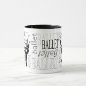 Arabesque Ballet Mok (aanpasbaar) (Midden)
