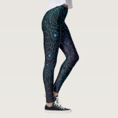 Arabesque Bliss: Oosterse Mandala magie Leggings (Rechts)