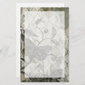Arabesque Butterflies I Briefpapier (Voorkant / Achterkant)