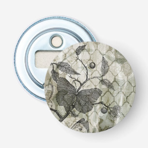 Arabesque Butterflies I Button Flesopener