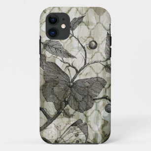 Arabesque Butterflies I iPhone 11 Hoesje
