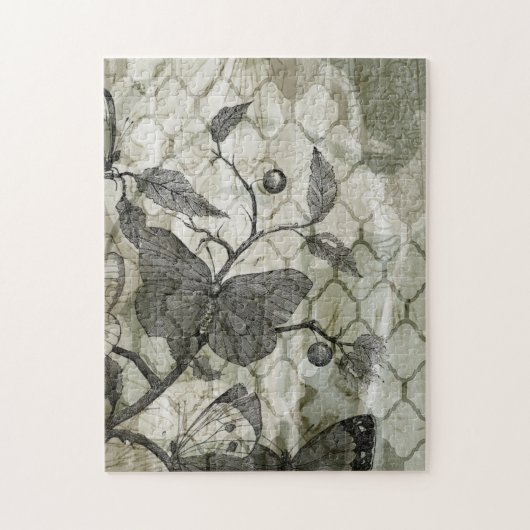 Arabesque Butterflies I Legpuzzel (Verticaal)