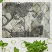 Arabesque Butterflies I Theedoek (Gevouwen)