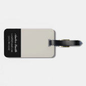 Arabesque Butterflies II Bagagelabel (Achterkant horizontaal)