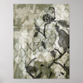 Arabesque Butterflies II Poster (Voorkant)