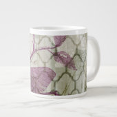 Arabesque Butterflies III Jumbo Mok (Voorkant rechts)