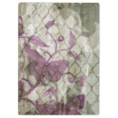 Arabesque Butterflies III Klembord (Achterkant)