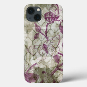 Arabesque Butterflies IV iPhone 13 Hoesje