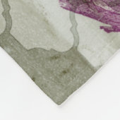 Arabesque Butterflies IV Fleece Deken (Hoek)