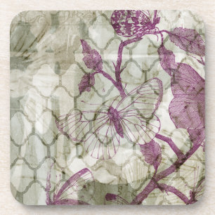 Arabesque Butterflies IV Onderzetter