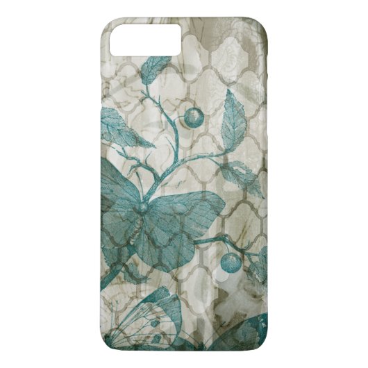 Arabesque Butterflies V Case-Mate iPhone Case (Achterkant)
