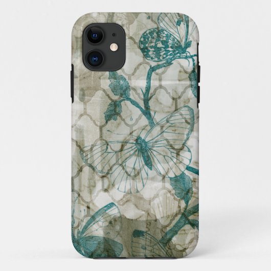 Arabesque Butterflies VI Case-Mate iPhone Case (Achterkant)
