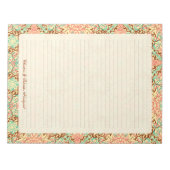 Arabesque complexe, bloc-notes (Devant)