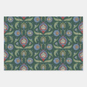 Arabesque florpatroon inpakpapier vel (Voorkant 3)