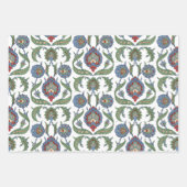 Arabesque florpatroon inpakpapier vel (Voorkant 2)